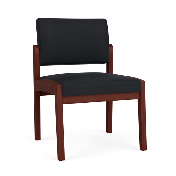 Lesro Lenox Armless Guest Chair, 22.5 in W 26 in L 31.5 in H LW1102 - main